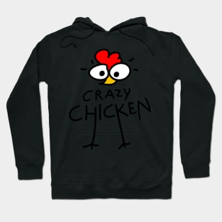 Crazy Chicken Hoodie